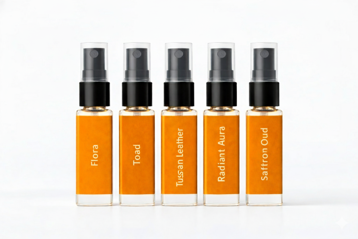 Sensual Set – 5 Premium Travel Sprays (10ml each)