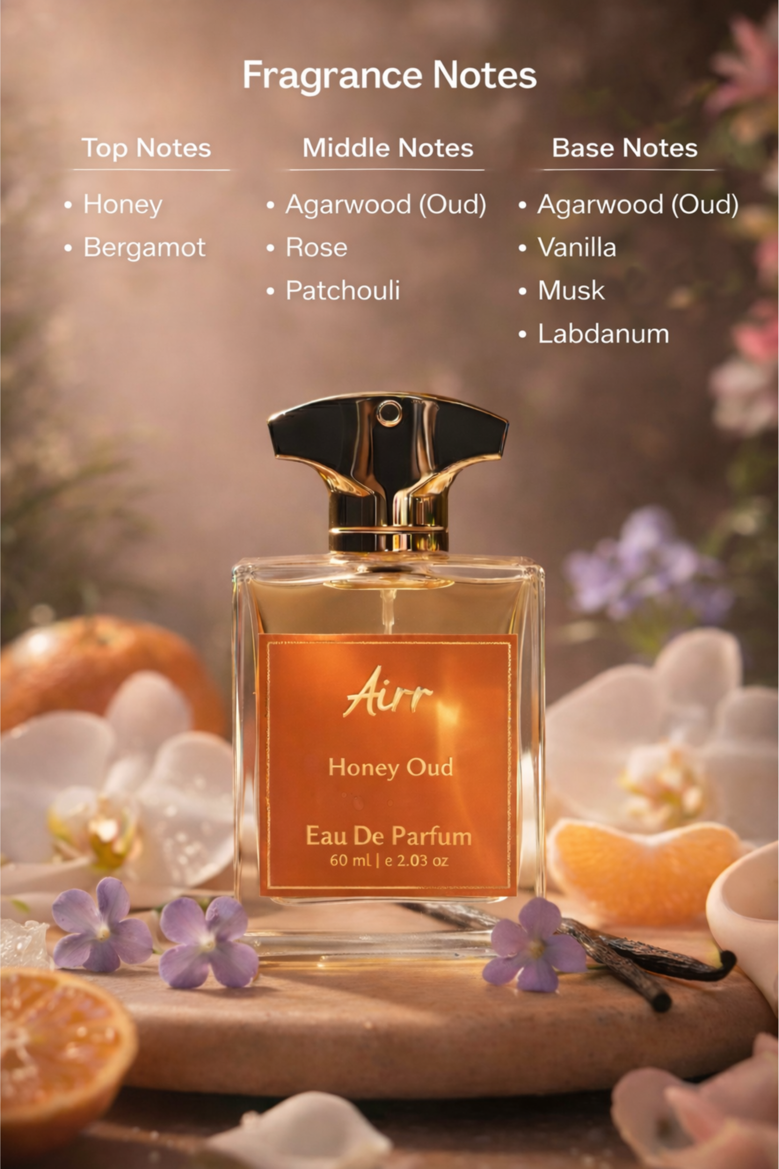 Honey Oud - Eau De Parfum 60 ml - Image 3